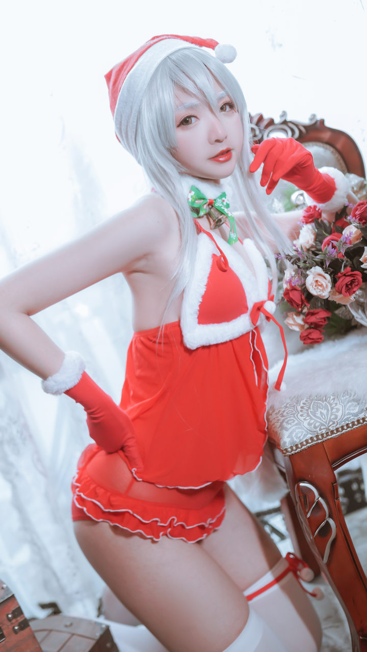童颜波涛汹涌Coser@日奈娇 NO.017 圣诞双人[50P／508MB]