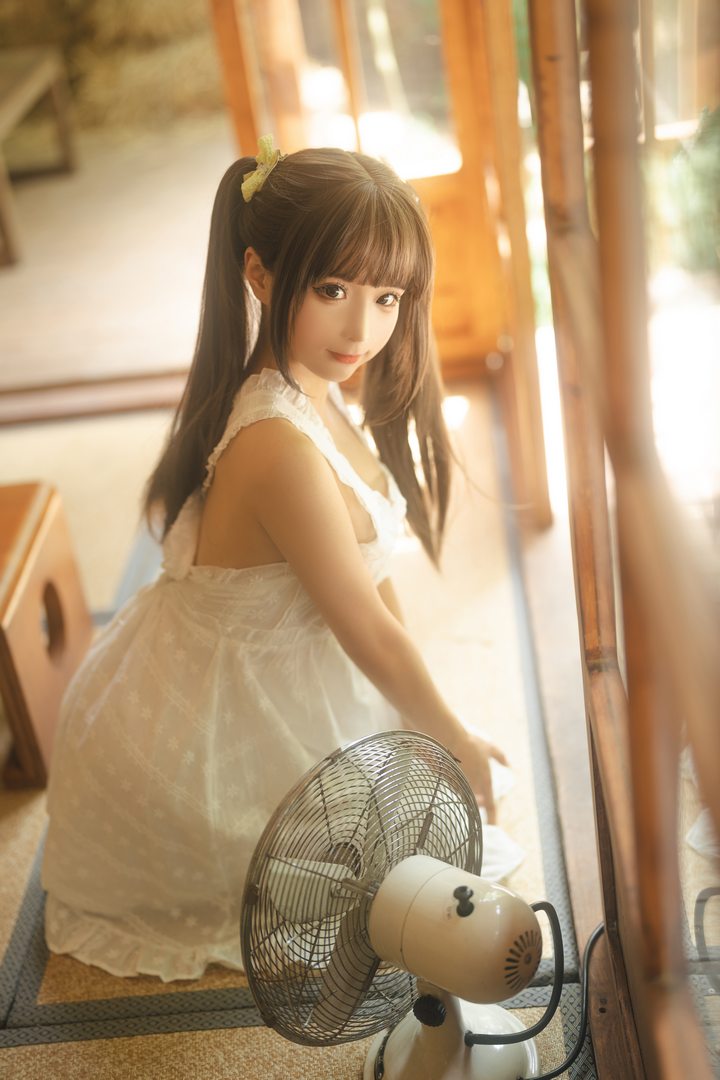 Cos蠢沫沫 VOL.134 白吊带 [115P-1.13GB]