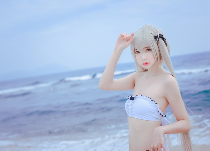 东北妹纸少女coser 疯猫Ss/疯了个猫 VOL.022 穹妹 [34P-225M]