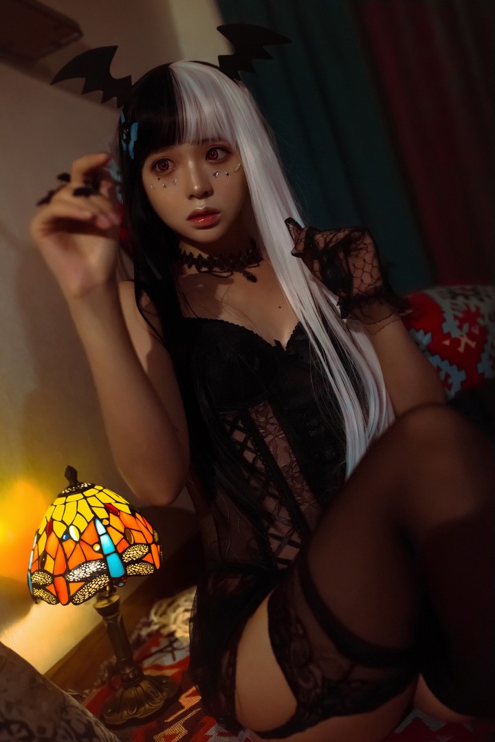东北妹纸少女coser 疯猫Ss/疯了个猫 VOL.040 万圣小恶魔